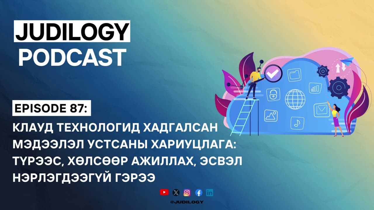 Ep87 | Клауд технологид хадгалсан мэдээлэл устсаны хариуцлага